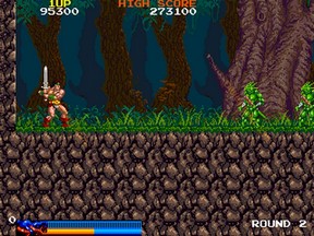 une photo d'Ã©cran de Rastan Saga sur Arcade